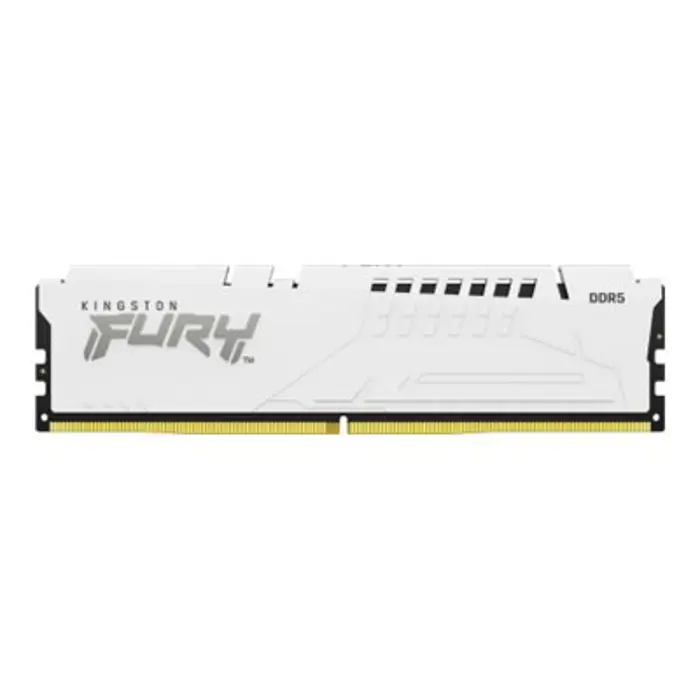 KINGSTON FURY Beast 32GB DIMM DDR5 6000MT/s DDR5 CL40 Kit of 2 White XMP 