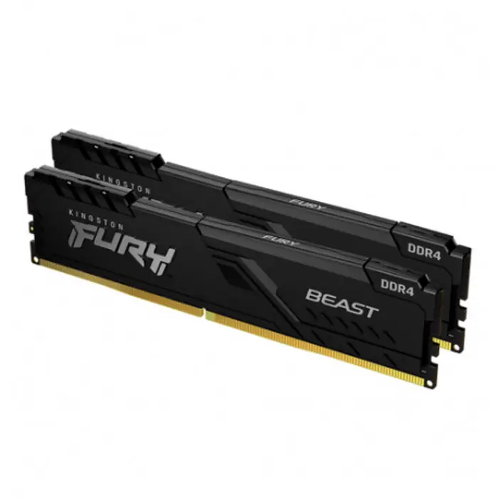 Kingston Fury Beast, DDR4-3200, CL16 - 16 GB Dual-Kit-KF432C16BBK2/16