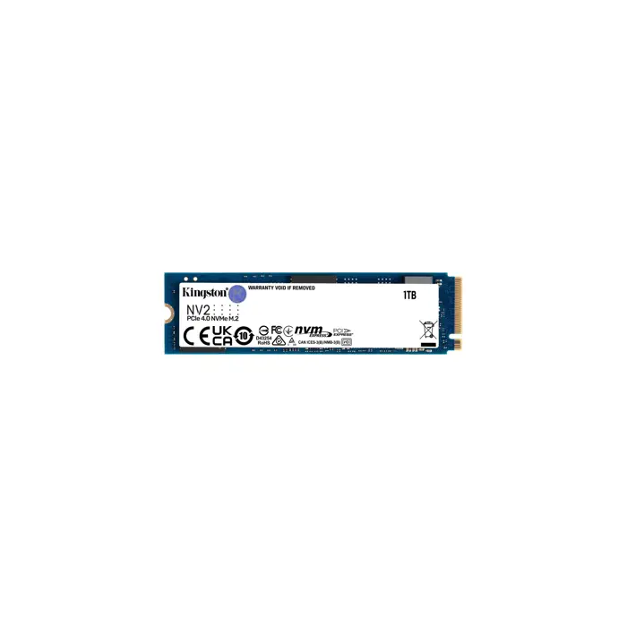 KINGSTON SSD 1000GB NV2 M.2 2280 PCIE 4.0 NVME DRIVE