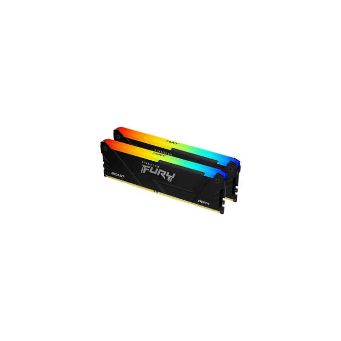 Kingston Technology FURY 16GB 3600MT/s DDR4 CL17 DIMM (Kit of 2) Beast RGB