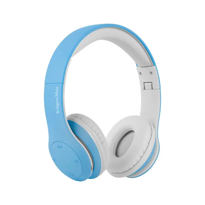 Kruger&amp;Matz wireless over-ear headphones for children model Street Kids , blue color