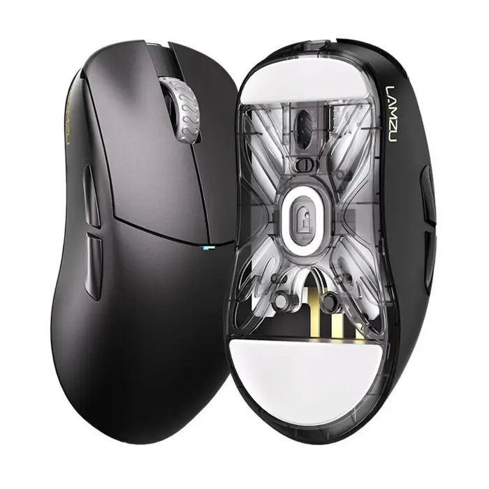 Lamzu Atlantis MINI 4K Gaming Maus - Charcoal Black-0751501425396