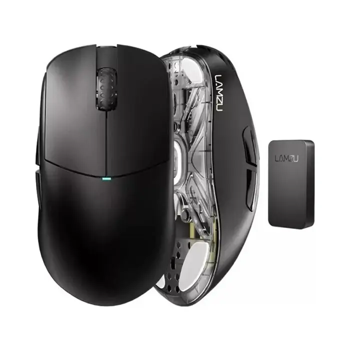 Lamzu Atlantis OG V2 4K Gaming Maus - Charcoal Black-0751501425389