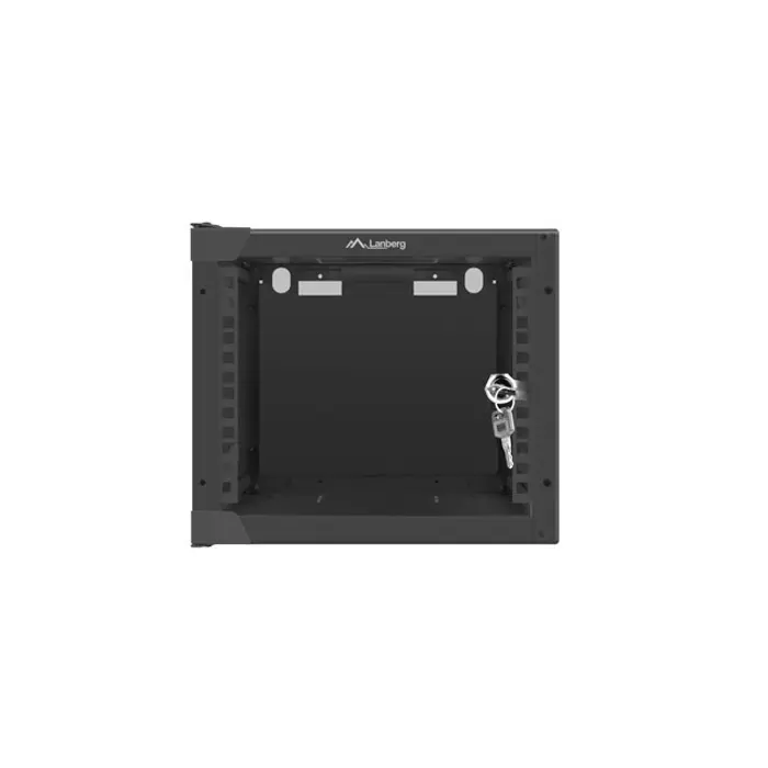 LANBERG 10" WALL-MOUNTED RACK CABINET 4U (280X310, BLACK)