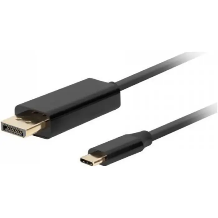 Lanberg CA-CMDP-10CU-0030-BK video cable adapter 3 m USB Type-C DisplayPort Black