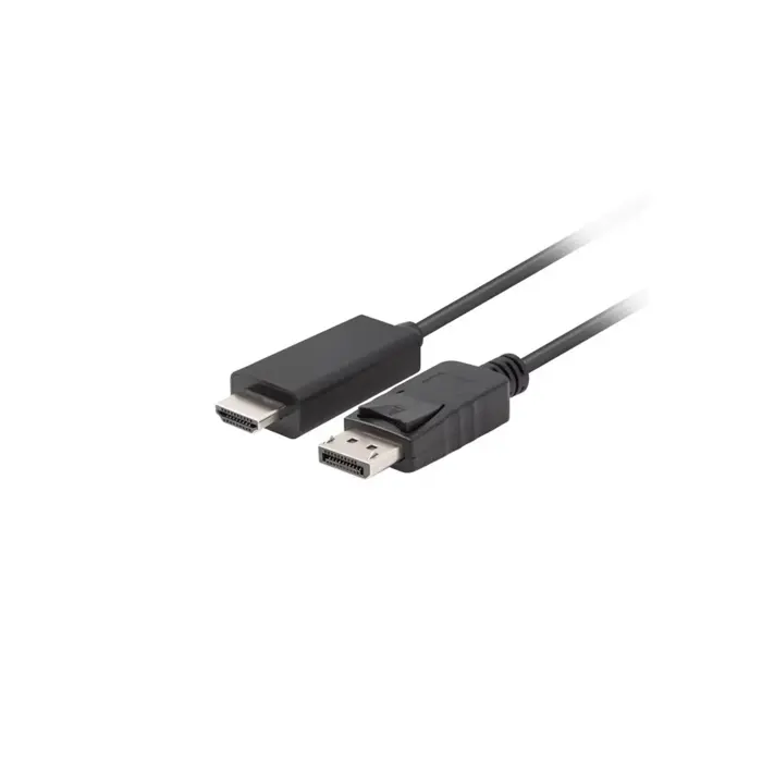 Lanberg CA-DPHD-11CC-0018-BK cable gender changer DisplayPort HDMI Black