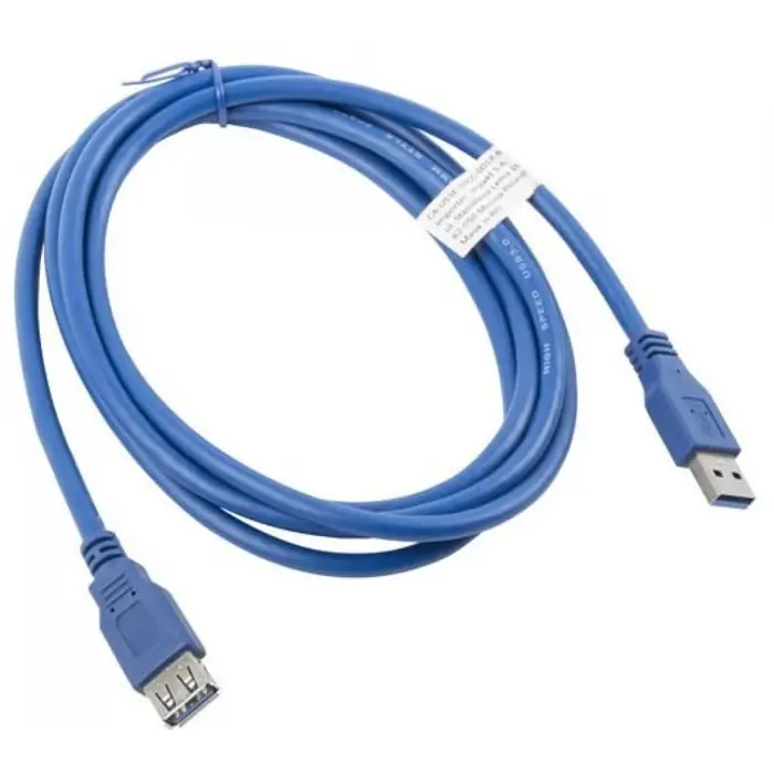 Lanberg CA-US3E-10CC-0018-B USB cable 1.8 m USB 3.0 USB A blue