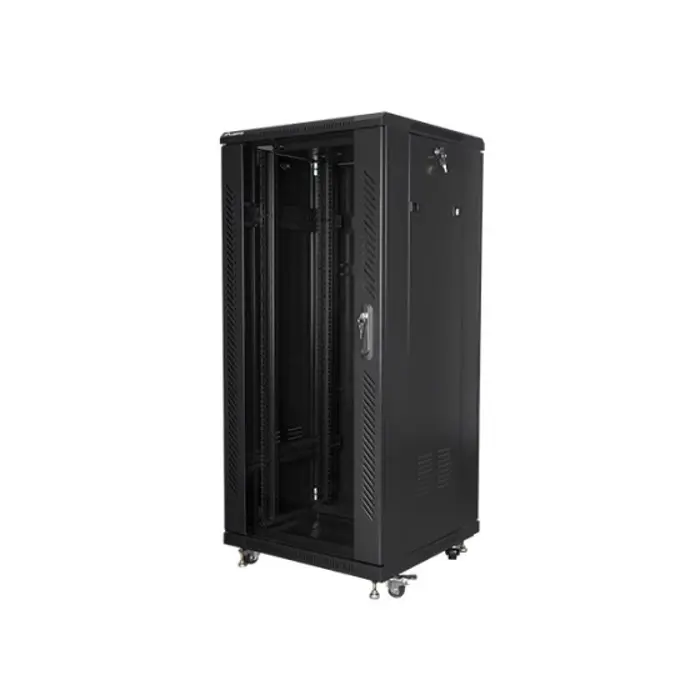 LANBERG FREE STANDING 19" RACK CABINET 27U 600x600 BLACK