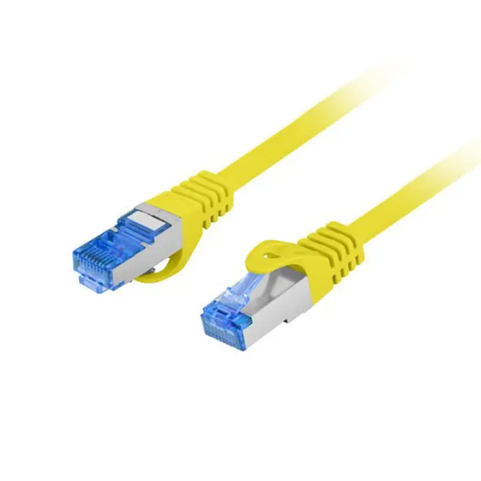 LANBERG PATCHCORD S/FTP CAT.6A 10M YELLOW LSZH