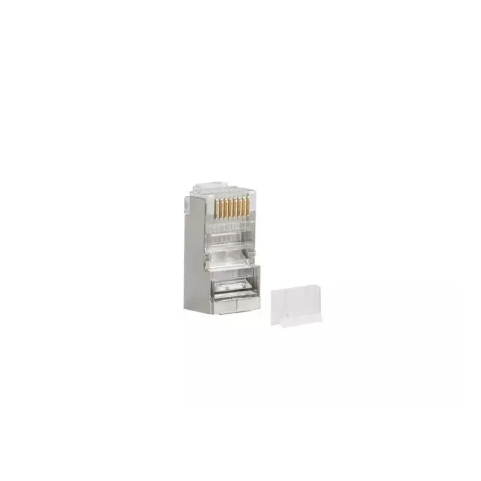 Lanberg PLS-6020 wire connector RJ-45 Stainless steel, Transparent