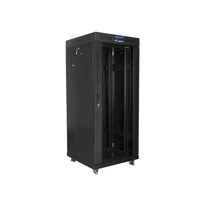 LANBERG STANDING RACK CABINET 19" 27U 600X600 BLACK