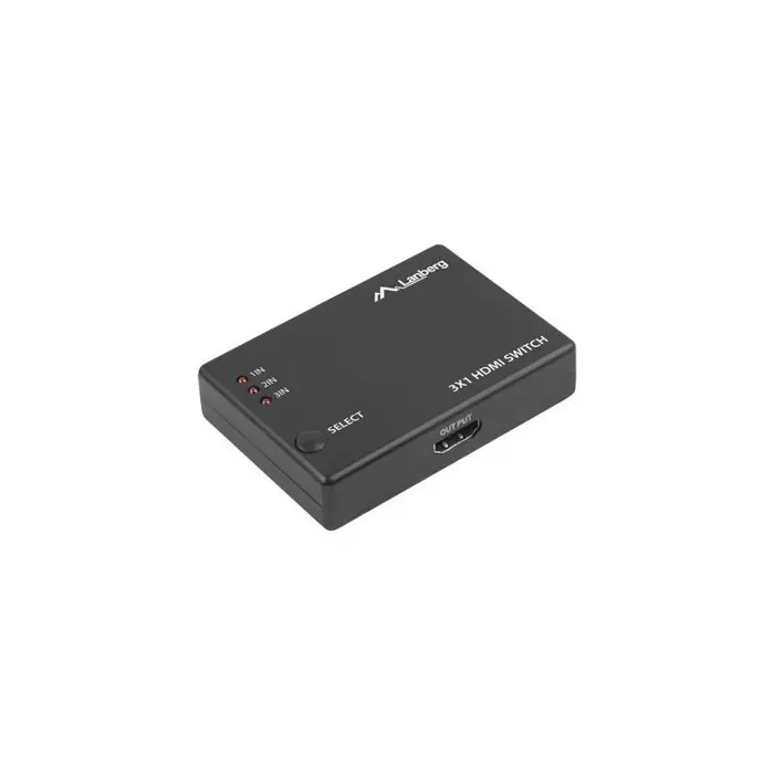 LANBERG VIDEO SWITCH 3X HDMI + MICRO USB PORT