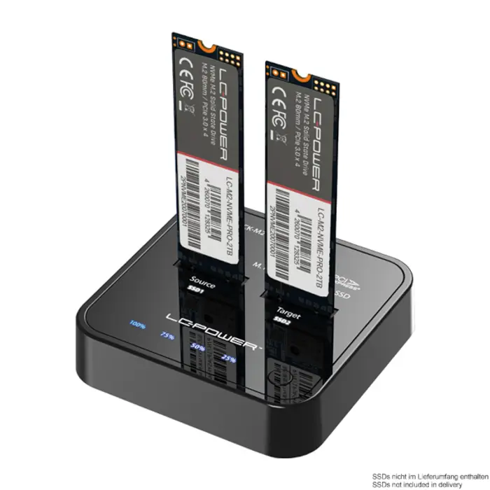 LC-Power dock 2x m.2 NvME