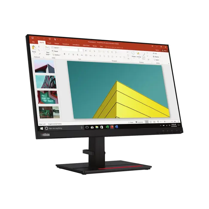 LCD Lenovo ThinkVision 24" P24q-20; black;2560x1440, 1000:1, 300 cd/m2, HDMI, DisplayPort, USB Hub, AG