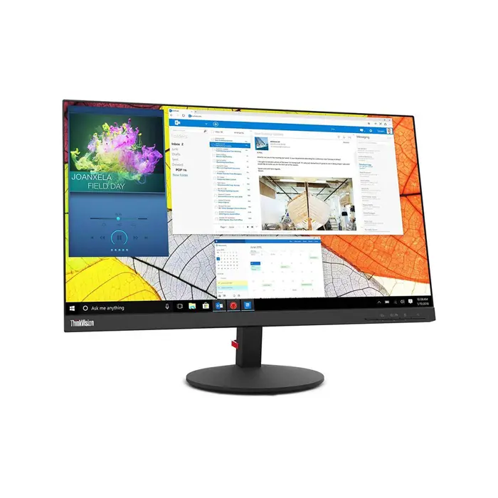 LCD Lenovo ThinkVision 24" S24q-10; black;2560x1440, 1000:1, 300 cd/m2, HDMI, DisplayPort, AG