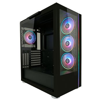 LC-Power Gaming 808B - Skylla X, RGB, USB C, USB 3