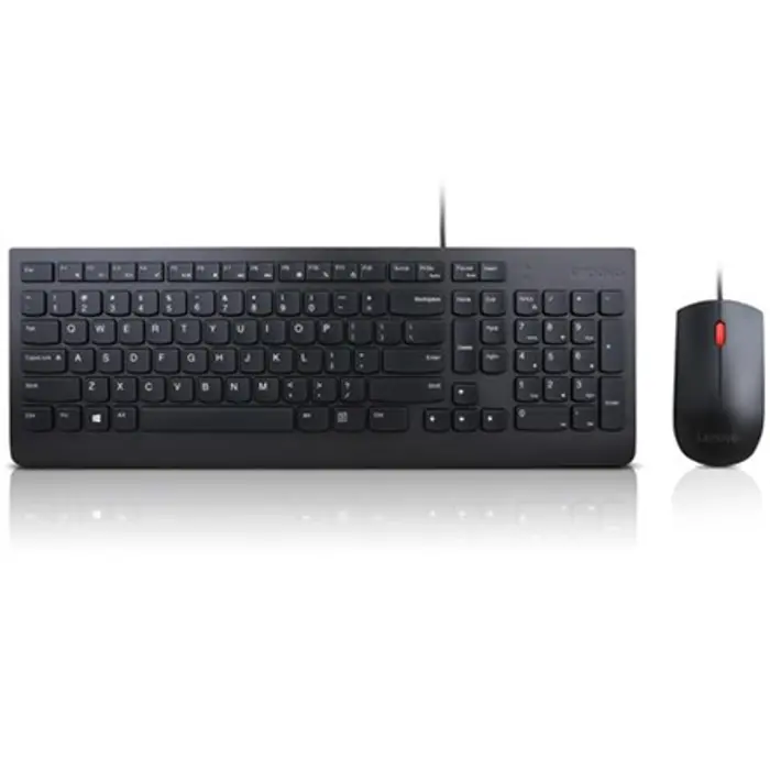 Lenovo 4X30L79922 keyboard Mouse included Universal USB QWERTY Black