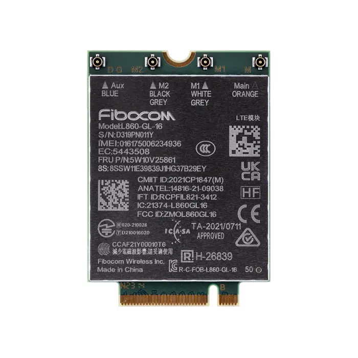 Lenovo 4XC1K04678 network card Internal WWAN 1000 Mbit/s