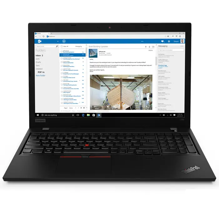 Lenovo ThinkPad L590; Core i5 8365U 1.6GHz/16GB RAM/256GB SSD PCIe NEW/batteryCARE+;WiFi/BT/FP/SC/webcam/15.6 FHD (1920x1080)/backlit kb/num/Win 11 Pro 64-bit