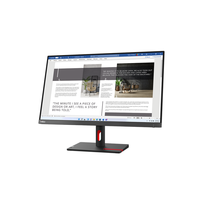 Lenovo ThinkVision S27i-30, VGA, 2xHDMI