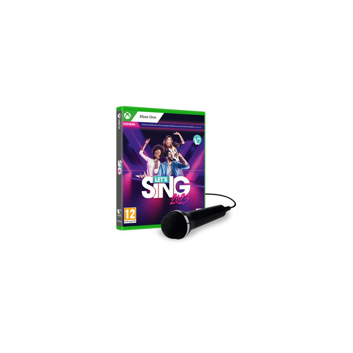 LET'S SING 2023 - SINGLE MIC BUNDLE (Xbox Series X & Xbox One) - 4020628639433