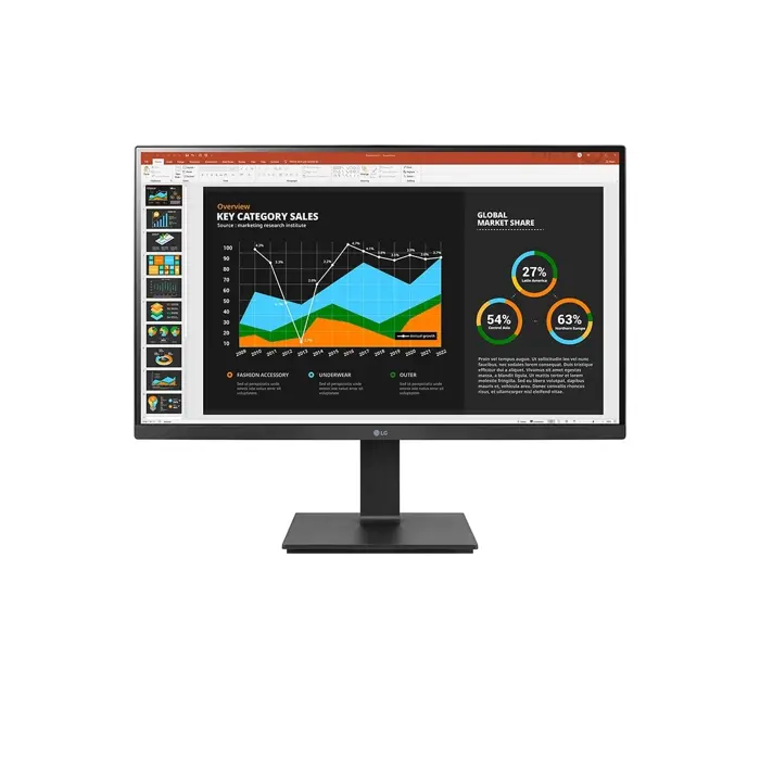 LG 27BQ75QB-B computer monitor 68.6 cm (27") 2560 x 1440 pixels Quad HD LCD Black