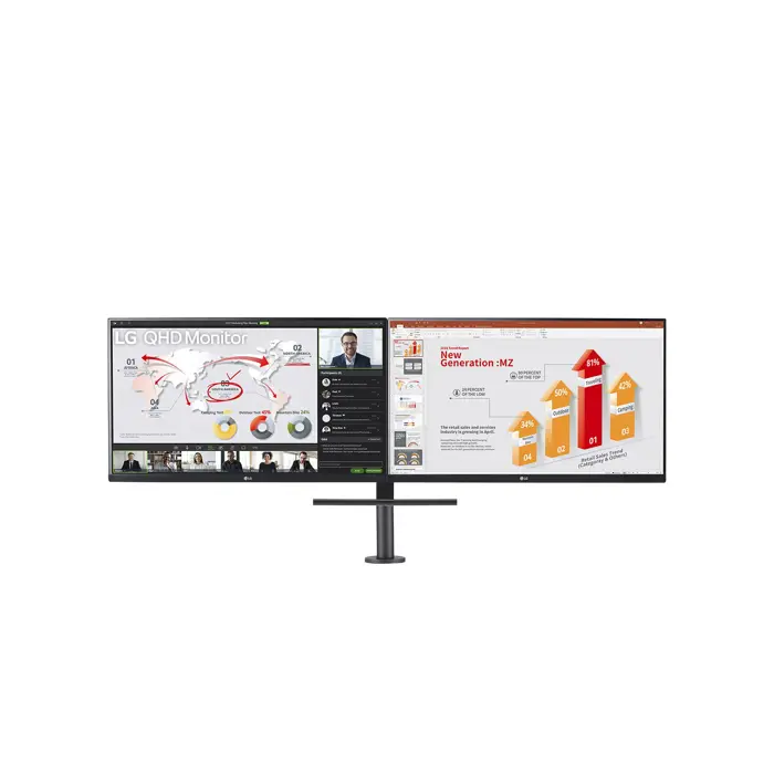 LG 27QP88DP-BS computer monitor 68.6 cm (27") 2560 x 1440 pixels Quad HD LED Black