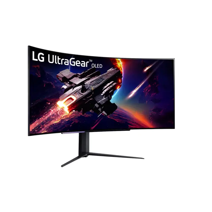 LG UltraGear OLED 45GS95QE-B, 113 cm (44,5 Zoll) Curved, 240Hz, G-SYNC Compatible, OLED - DP, 2xHDMI-45GS95QE-B