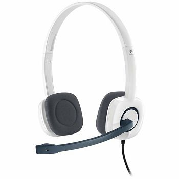 LOGI H150 Headset Micro White