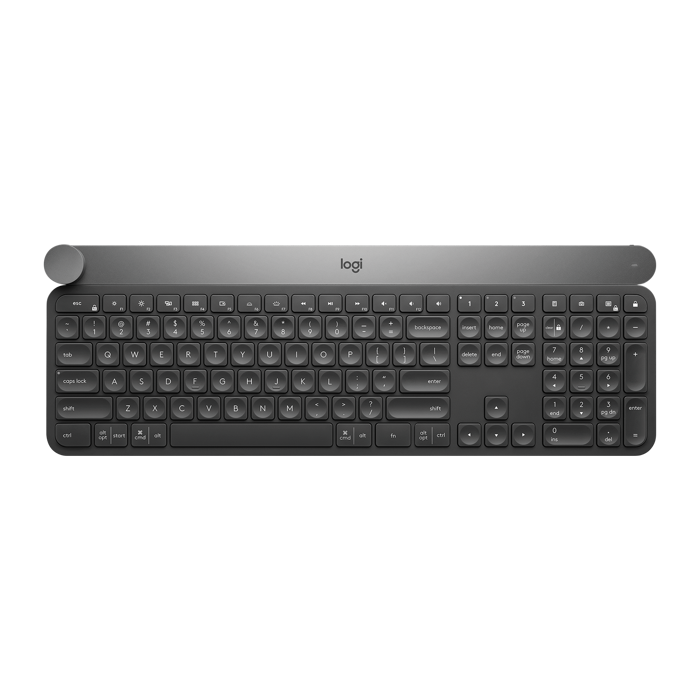 Logitech Craft Advanced Wireless with create button, SLO engraving