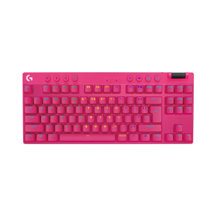 Logitech G PRO X TKL LIGHTSPEED, magenta