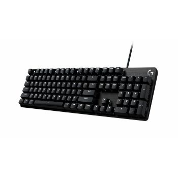 LOGITECH G413 SE Corded Mechanical Gaming Keyboard - BLACK - US INTL - USB - TACTILE