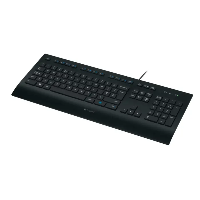 Logitech K280e - tastatur - tysk - sor