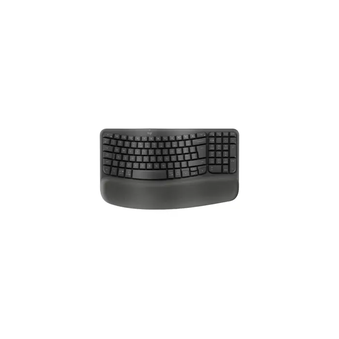 Logitech Wave Keys, ergonomska tipkovnica, grafit