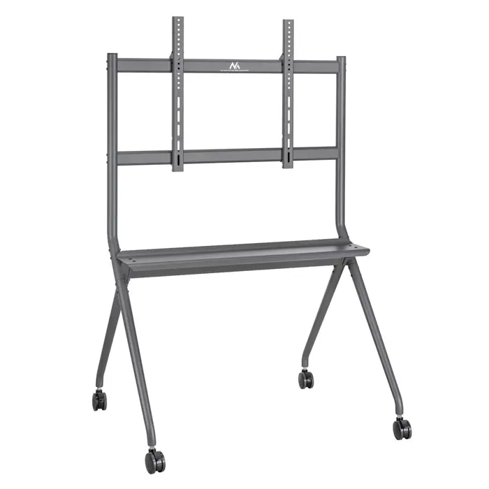 Maclean Mobile TV Floor Stand, 50"-86", 120kg, MC-977