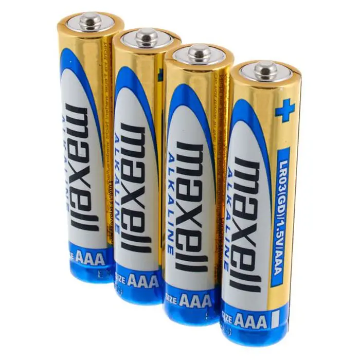 MAXELL ALKALINE LR03 AAA alkaline, 4kom