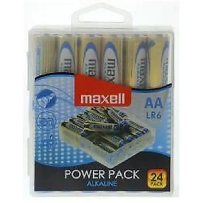 MAXELL Battery alkaline LR6 VALUE BOX, 24 pcs.