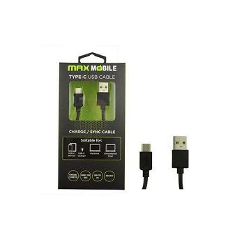 MAXMOBILE DATA KABEL USB 2.0 TYPE C 2m crni 