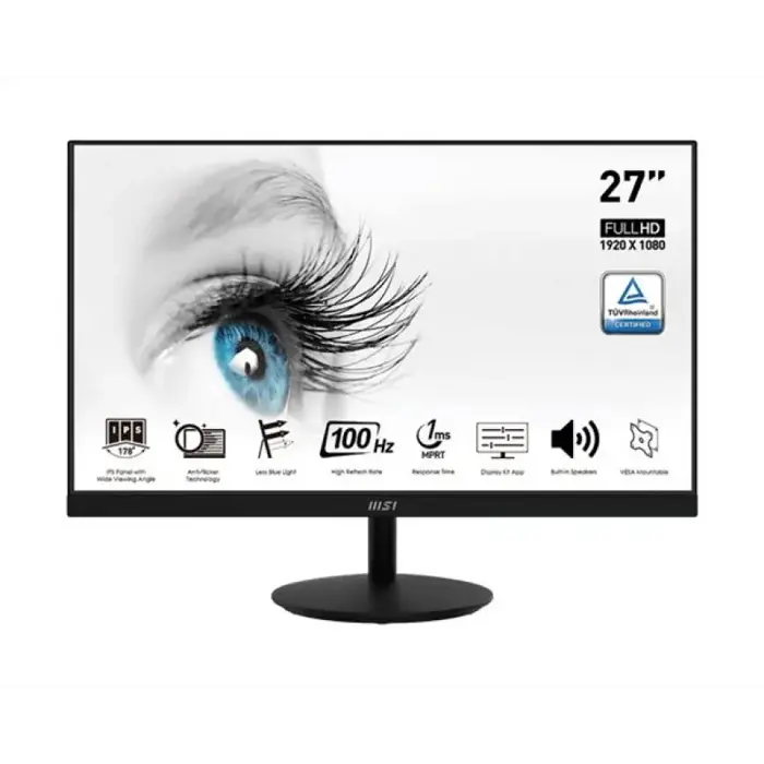 MON 27 MSI PRO MP271A Flat FHD IPS 100Hz HDMI/DP/VGA