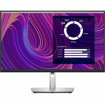 Monitor DELL Professional P2723D 27in, 2560x1440, QHD, IPS Antiglare, 16:9, 1000:1, 350 cd/m2, 8ms/5ms, 178/178, DP, HDMI, 5x USB 3.2, Tilt, Swivel, Pivot, Height Adjust, 3Y