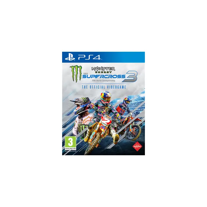 Monster Energy Supercross: The Official Videogame 3 (PS4) - 8057168500189