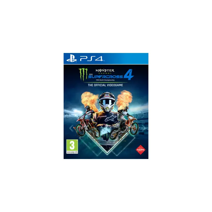 Monster Energy Supercross: The Official Videogame 4 (PS4) - 8057168501698