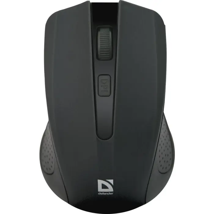 MOUSE DEFENDER ACCURA MM-935 RF BLACK OPTICAL 1600DPI 4P