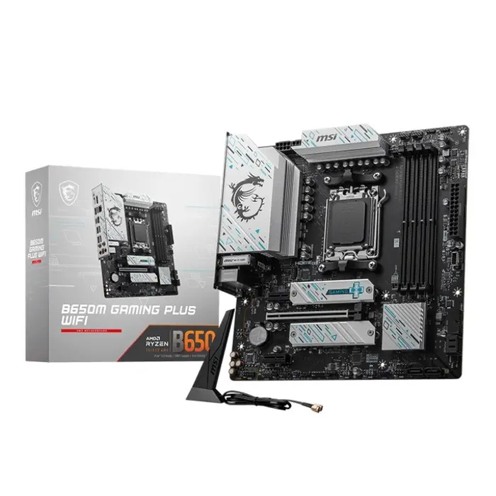 MSI B650M GAMING PLUS WIFI, mATX, DDR5