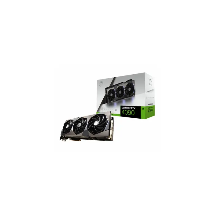 MSI GeForce RTX 4090 SUPRIM X 24G NVIDIA 24 GB GDDR6X DLSS 3