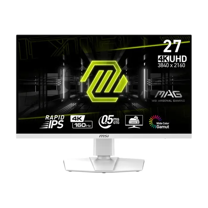 MSI MAG 274URFWDE computer monitor 68.6 cm (27") 3840 x 2160 pixels 4K Ultra HD White