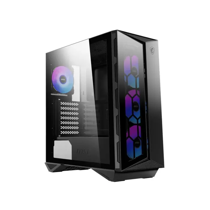 MSI MPG GUNGNIR 110R PC Case, Mid-Tower, USB 3.2, Black MSI MPG GUNGNIR 110R Black ATX Power supply included No