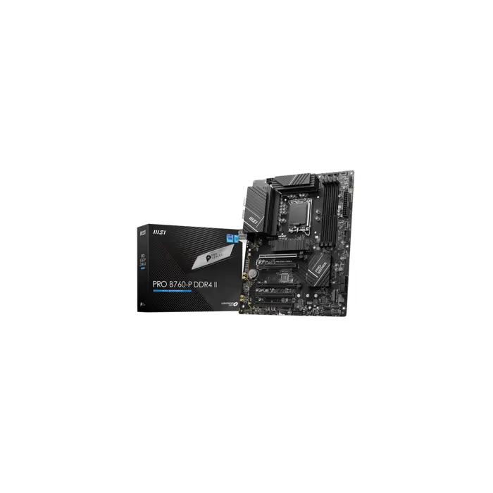 MSI PRO B760-P DDR4 II motherboard Intel B760 LGA 1700 ATX