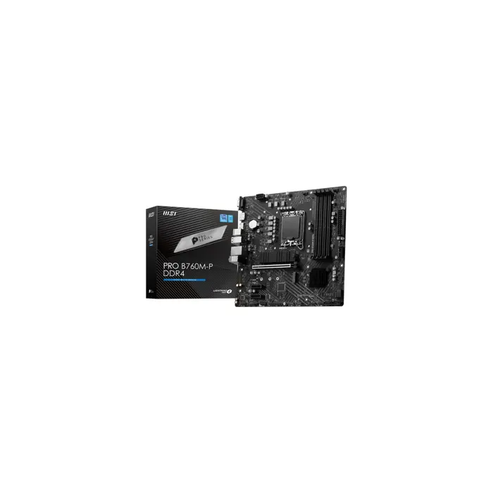 MSI PRO B760M-P DDR4 motherboard Intel B760 LGA 1700 micro ATX