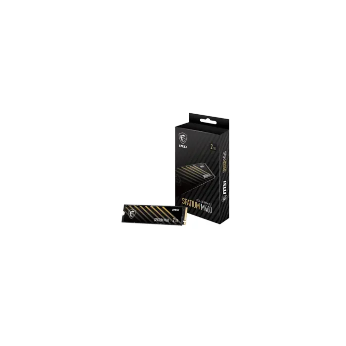 MSI SPATIUM M460 PCIe 4.0 NVMe M.2 1 TB PCI Express 4.0 3D NAND